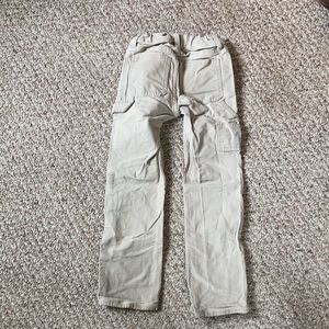 Carhartt Style Painter / Carpenter Pants with Stretch Stone / Khaki Size 7